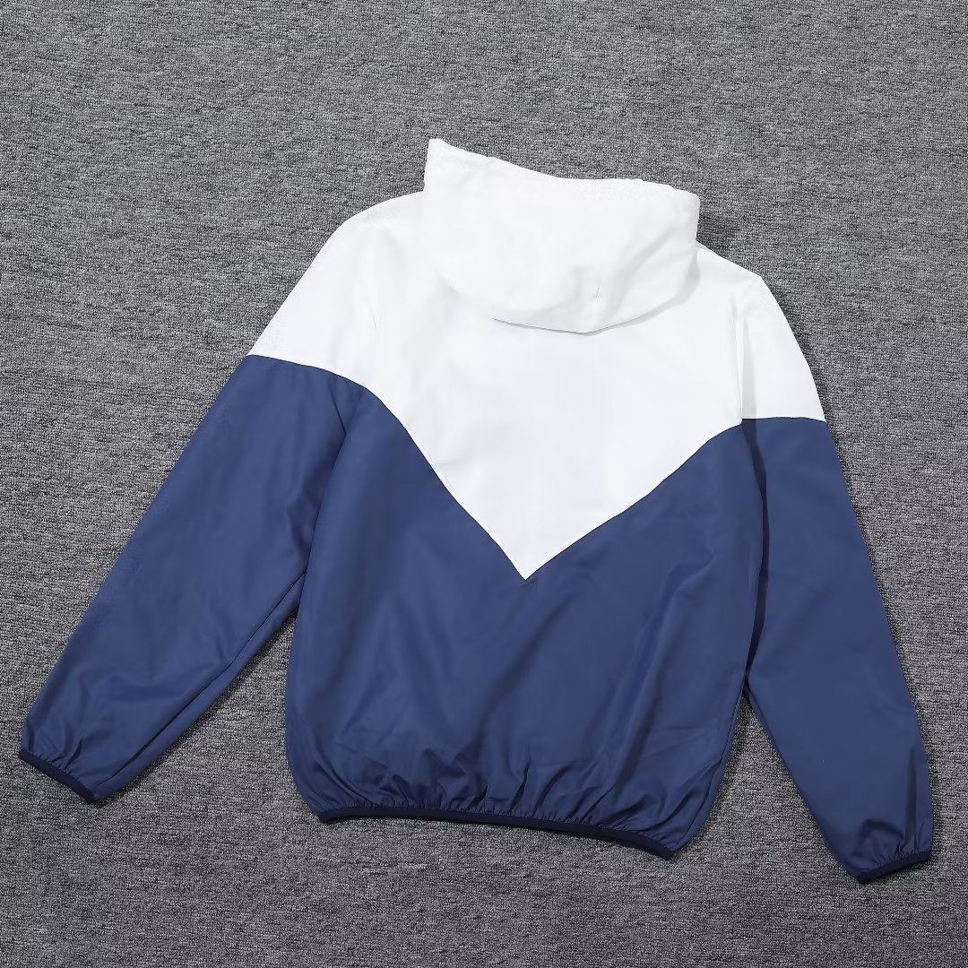 24-25 Real Madrid Full Zip Training Windbreaker