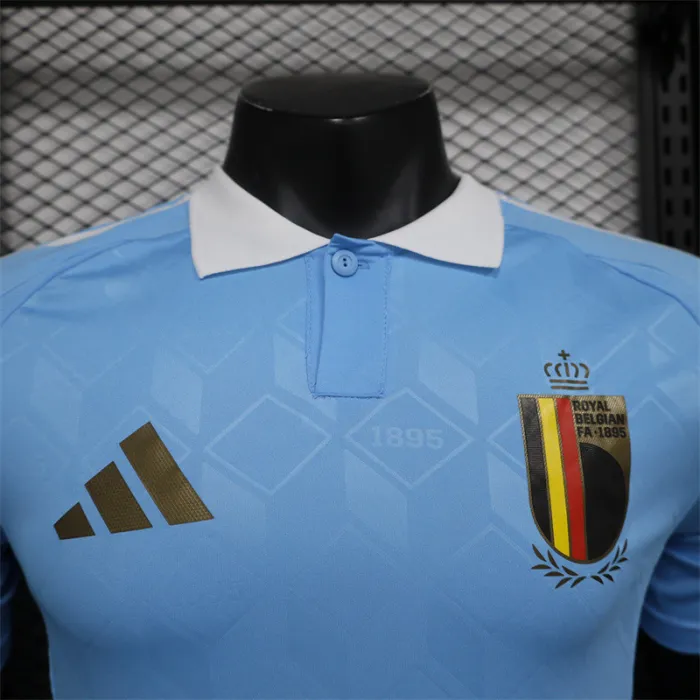 Player Belgium Away Kit 24/25 Euro Cup 2024 Football Jersey